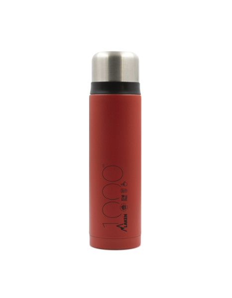 Laken Θερμός Υγρών 1L.Red Laken Θερμός Υγρών 1L.Red