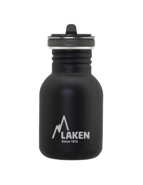 Laken Basic Steel Flow 350ml.Black