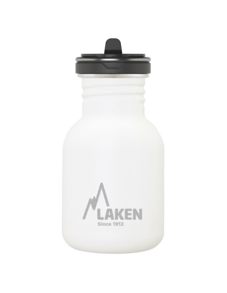 Laken Basic Steel Flow 350ml.White