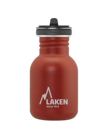 Laken Basic Steel Flow 350ml.Red | Laken Junior