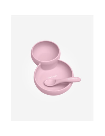 Σετ Φαγητού Eco Friendly Twin Pink 4+Μ | Saro Σετ Φαγητού Eco Friendly Twin Pink 4+Μ | Saro