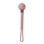 Κλιπ Πιπίλας Σιλικόνης Old Pink 0+M | Saro