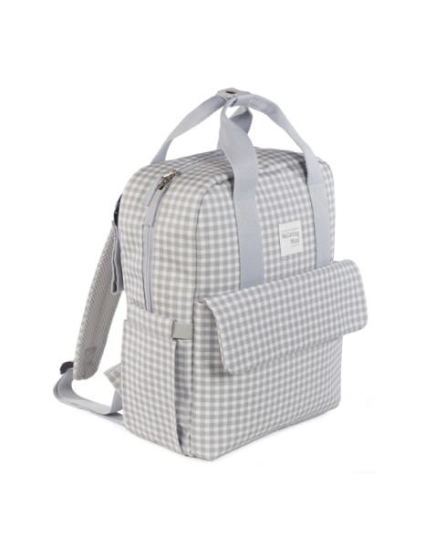 Τσάντα Αλλαξιέρα Backpack I Love Vichy Grey