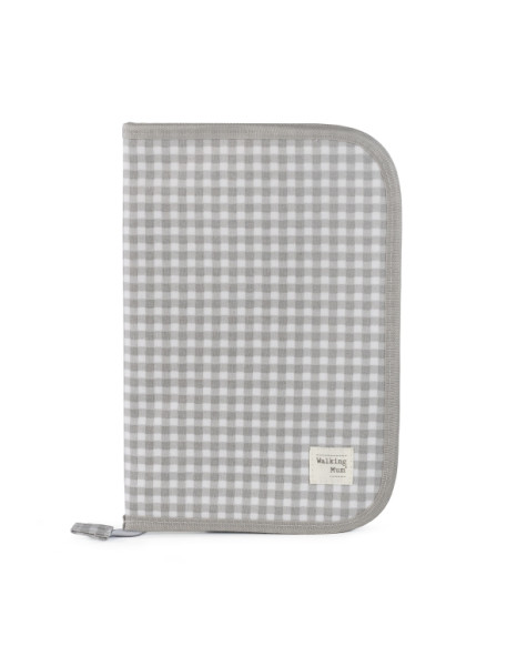 Θήκη Βιβλιαρίου I Love Vichy Grey Θήκη Βιβλιαρίου I Love Vichy Grey