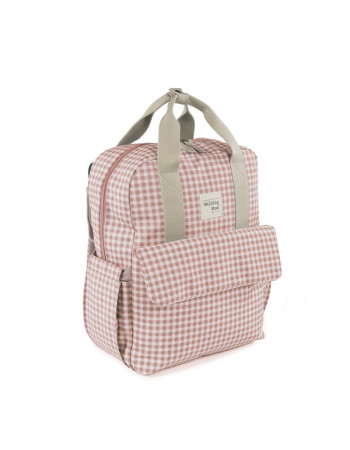 Τσάντα Αλλαξιέρα Backpack I Love Vichy Pink | Walking Mum