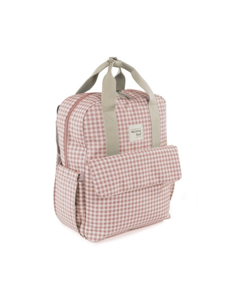 Τσάντα Αλλαξιέρα Backpack I Love Vichy Pink Τσάντα Αλλαξιέρα Backpack I Love Vichy Pink