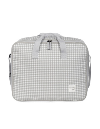 Τσάντα Μαιευτηρίου I Love Vichy Grey | Walking Mum