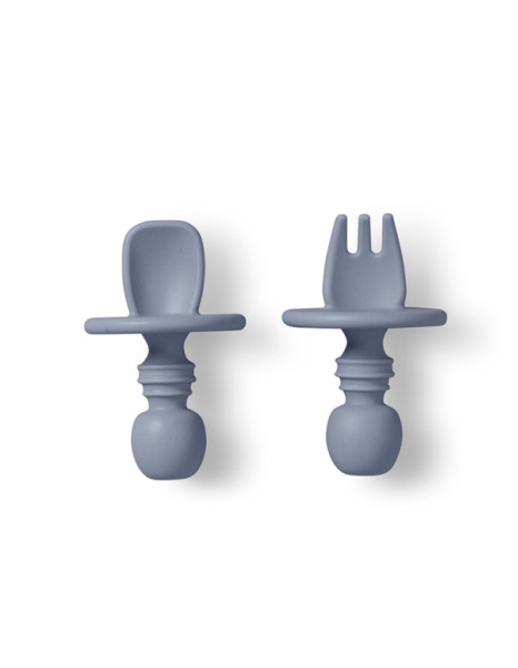 Κουταλάκι Saro Anti-Chocking Blue/Grey
