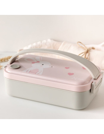 Δοχείο Φαγητού Inox Lovely Bunny 550ml. | Kiokids