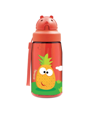 Παγούρι Ανανάς/Αχλάδι Tritan 450ml - Πώμα OBY | Laken Junior