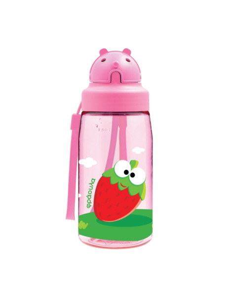 Παγούρι Μπανάνα/Φράουλα Tritan 450ml - Πώμα OBY Παγούρι Μπανάνα/Φράουλα Tritan 450ml - Πώμα OBY