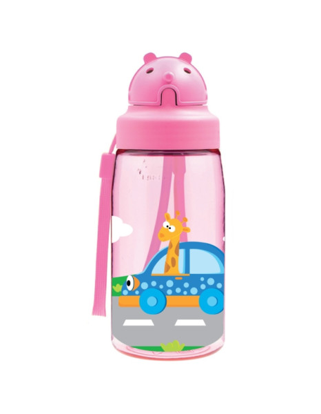 Παγούρι Αμαξάκια Tritan 450ml - Πώμα OBY Παγούρι Αμαξάκια Tritan 450ml - Πώμα OBY