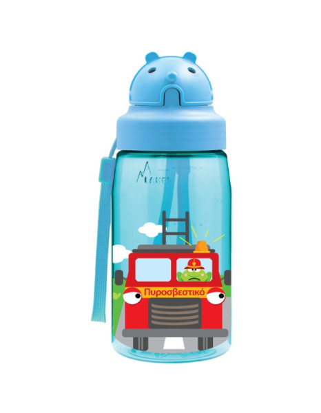 Παγούρι Οχήματα Tritan 450ml - Πώμα OBY Παγούρι Οχήματα Tritan 450ml - Πώμα OBY