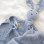 Πανάκι Παρηγοριάς Bemini Blue Bunny 100%Cotton | Bemini
