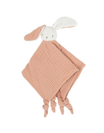 Πανάκι Παρηγοριάς Old Pink Bunny 100% Cotton | Bimbidreams