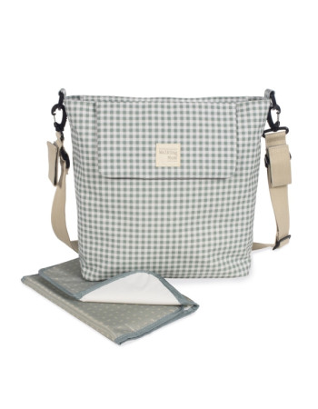 Τσάντα Αλλαξιέρα I Love Vichy Green | Walking Mum