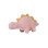 Λούτρινη Κουδουνίστρα Wild Dinos Pink 15cm. | Saro
