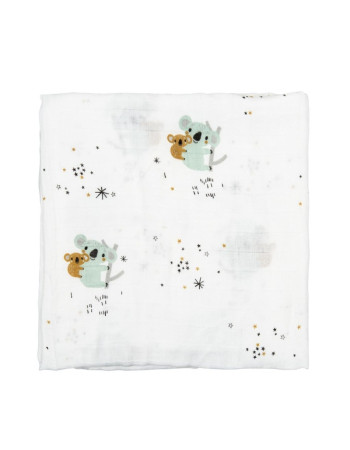 Μουσελίνα Bamboo 120x120cm Koala | Bimbidreams