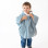 Bemini Poncho Ταξιδίου Mineral Blue 9-36M. | Bemini