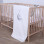 Κουβέρτα Κούνιας Luna Microline Γκρι 110x140εκ. | Bimbidreams