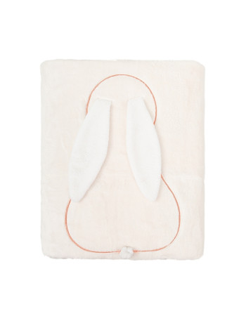 Κουβέρτα Κούνιας Bunny Microline Ροζ 110x140εκ. | Bimbidreams