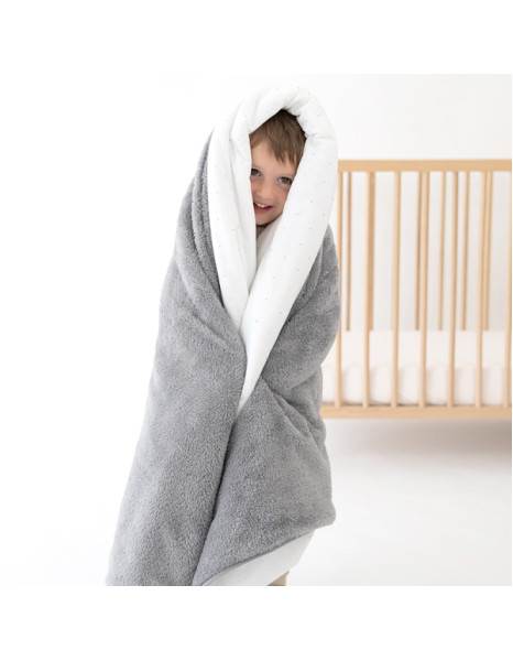 Κουβέρτα Bemini Softy Jersey Grey 100x140εκ.2Tog