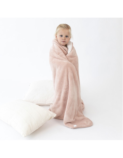 Κουβέρτα Bemini Softy Jersey Pink 100x140εκ.2Tog