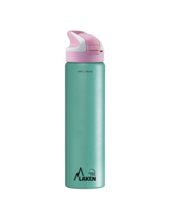 Θερμός 750ml Τιρκουάζ με Πώμα Summit | Laken Junior