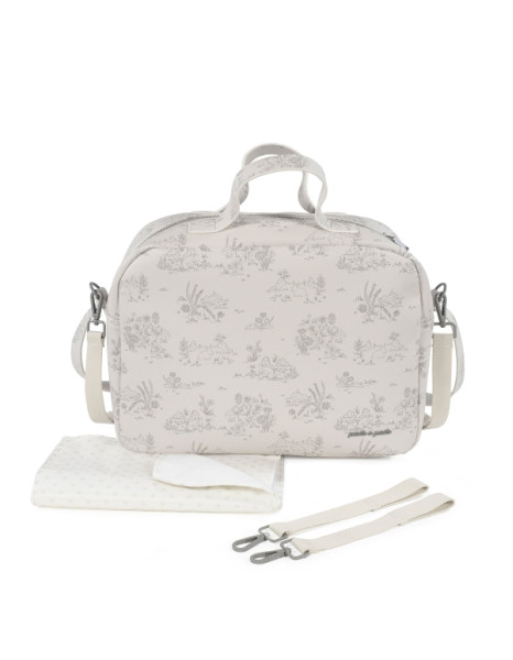 Τσάντα Αλλαξιέρα Toile de Jouy Cream