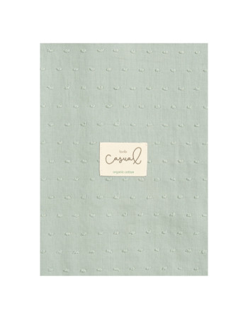 Μουσελίνα Organic Cotton Μέντα 120x120εκ. | Bimbidreams