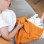 Πανάκι Παρηγοριάς Bemini Orange Bunny 100%Cotton | Bemini