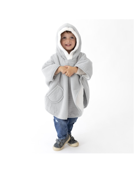 Bemini Poncho Ταξιδίου Cadum Grey 9-36M.