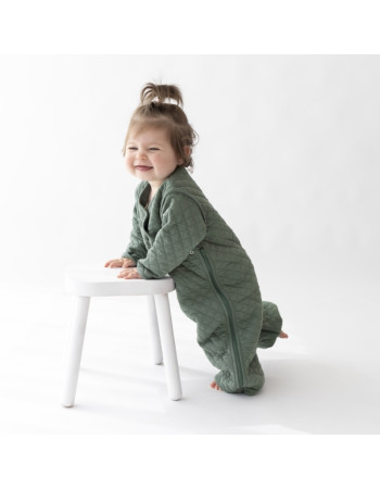Bemini Magic Bag®1.5Tog Quilt Stone Green 4-12M. | Bemini