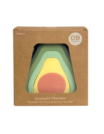 Εκπαιδευτικό Παιχνίδι Στοίβαξης Avocado | OB Designs