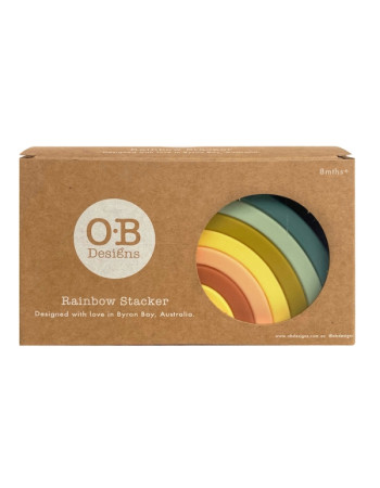 Εκπαιδευτικό Παιχνίδι Στοίβαξης Rainbow Blue | OB Designs