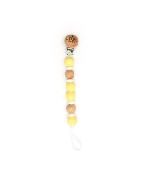 Κλιπ Πιπίλας Ob Designs Yellow