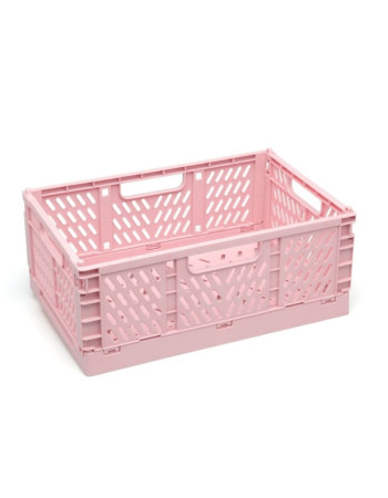 Πτυσσόμενο κουτί αποθήκευσης Ροζ 40x30x15εκ. | Kiokids