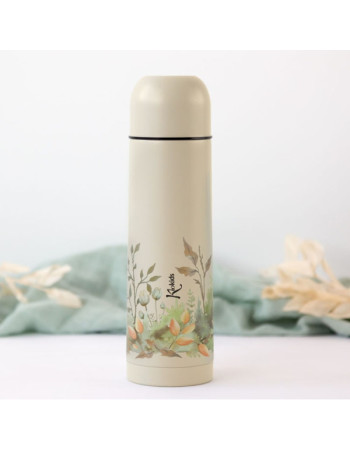 Θερμός Υγρών Beige 500ml. Θερμός Υγρών Beige 500ml.