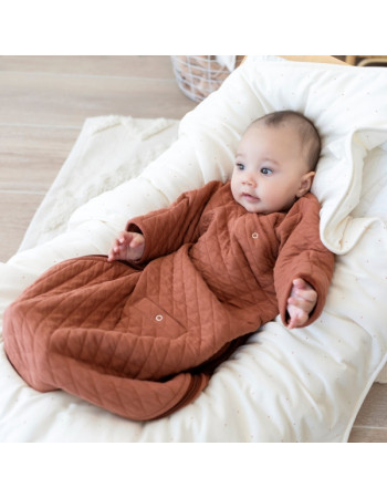 Bemini Magic Bag®1.5Tog Quilt Stone Brown 1-4M. | Bemini