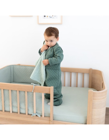 Bemini Magic Bag®1.5Tog Quilt Stone Green 12-24M. | Bemini