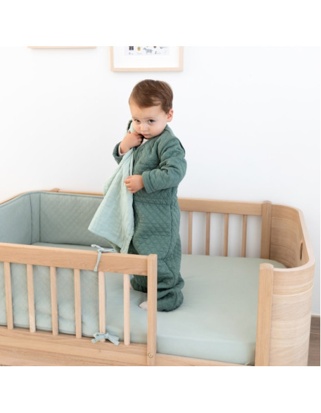 Bemini Magic Bag®1.5Tog Quilt Stone Green 12-24M.