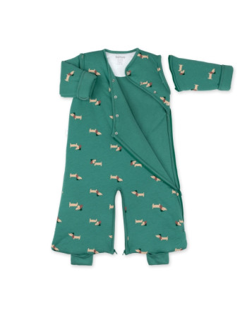 Bemini Magic Bag® 3Tog Wouff Green 4-12M. | Bemini