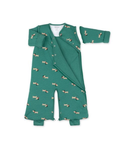 Bemini Magic Bag® 3Tog Wouff Green 4-12M. Bemini Magic Bag® 3Tog Wouff Green 4-12M.