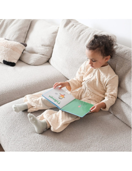Bemini Magic Bag®1.5Tog Quilt Cream 12-24M. Bemini Magic Bag®1.5Tog Quilt Cream 12-24M.