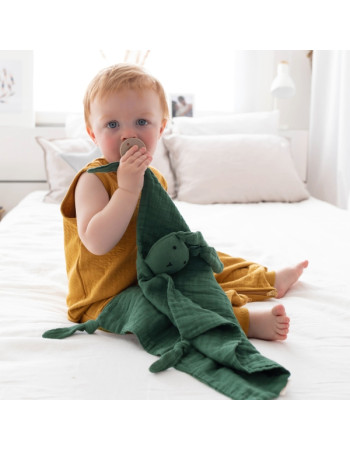 Πανάκι Παρηγοριάς Bemini Green Bunny 100%Cotton | Bemini Πανάκι Παρηγοριάς Bemini Green Bunny 100%Cotton | Bemini