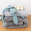 Πανάκι Παρηγοριάς Bemini Turquoise Bunny 100%Cotton | Bemini