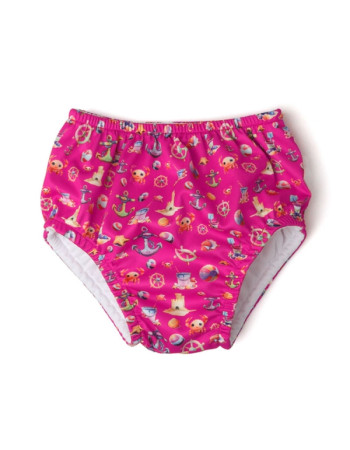 Πάνα Μαγιό με προστασία UV50 Fucsia 18 μηνών | Kiokids