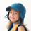 Καπέλο με προστασία UPF50 Navy 6-12 μηνών | Kiokids