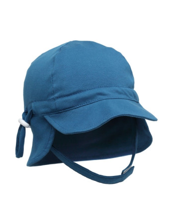Καπέλο με προστασία UPF50 Navy 12-24 μηνών | Kiokids