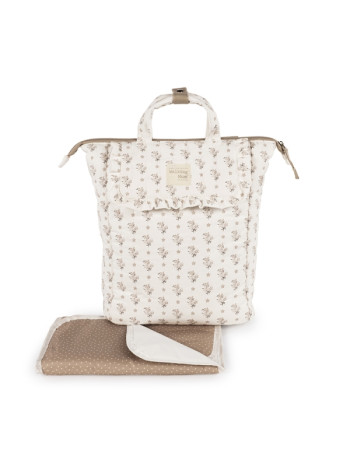 Τσάντα Αλλαξιέρα Backpack Botton Flowers | Walking Mum
